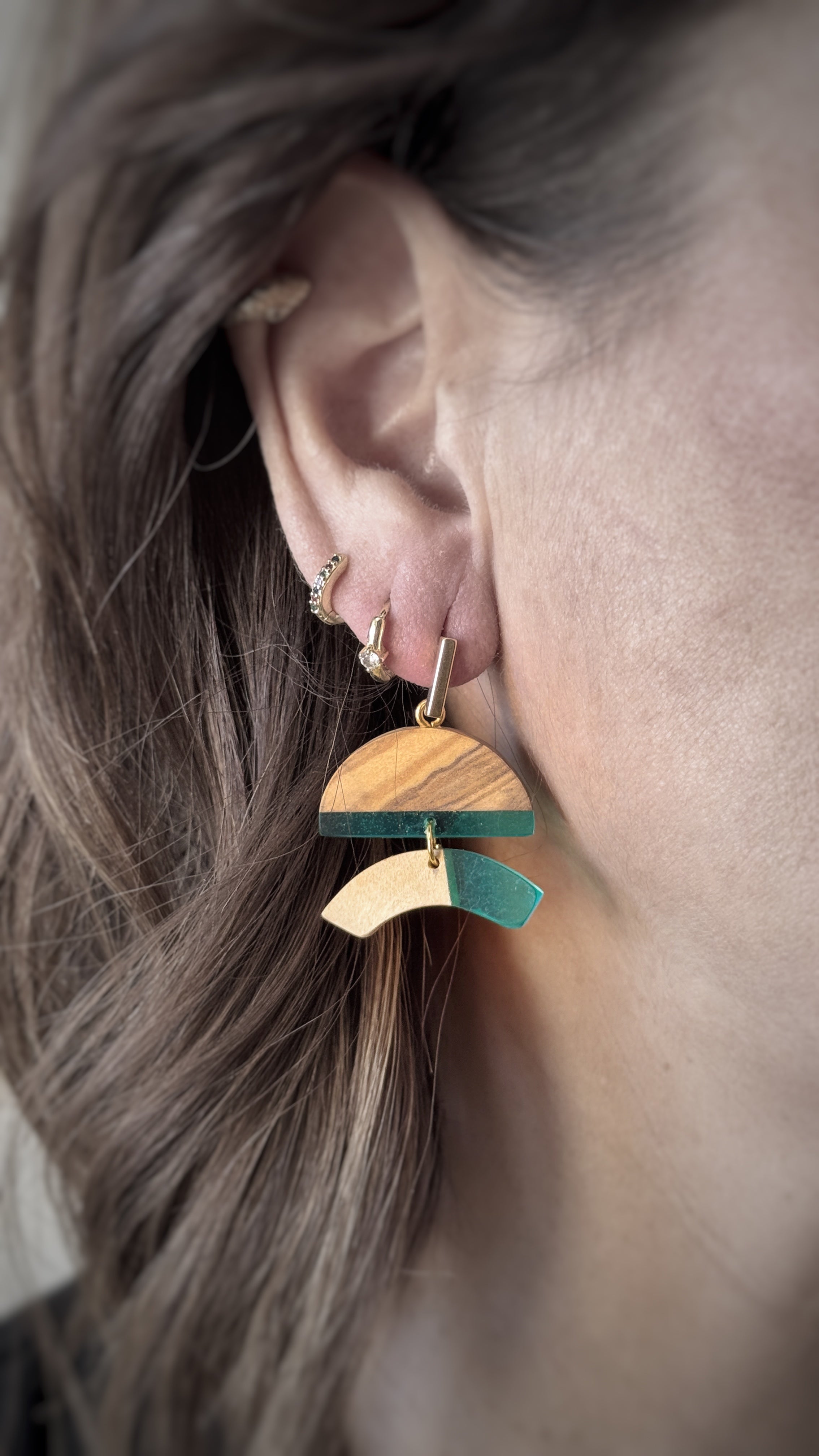 OLEA PENDIENTES INDALITOS