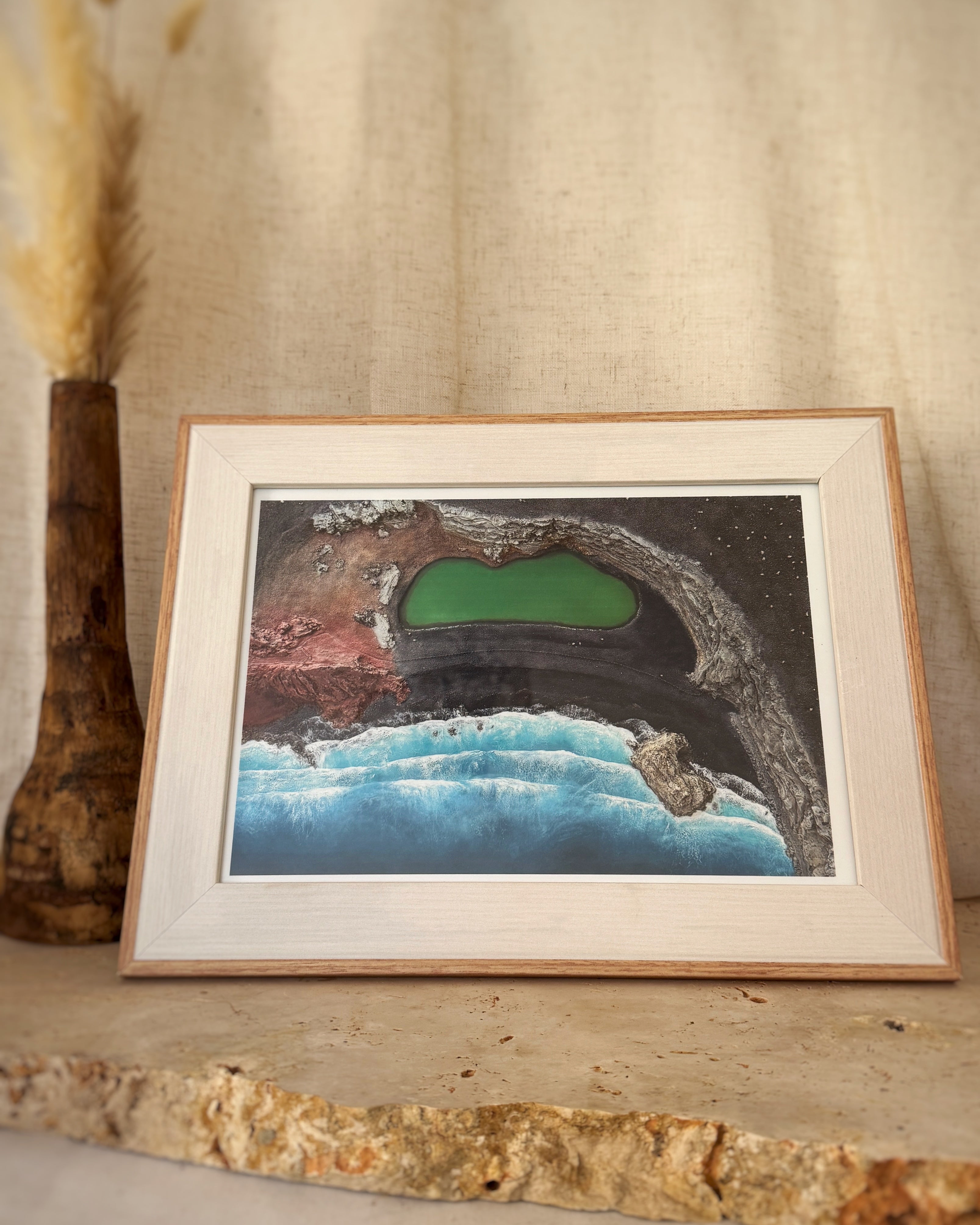 LÁMINA CHARCO DE LOS CLICOS - Lanzarote