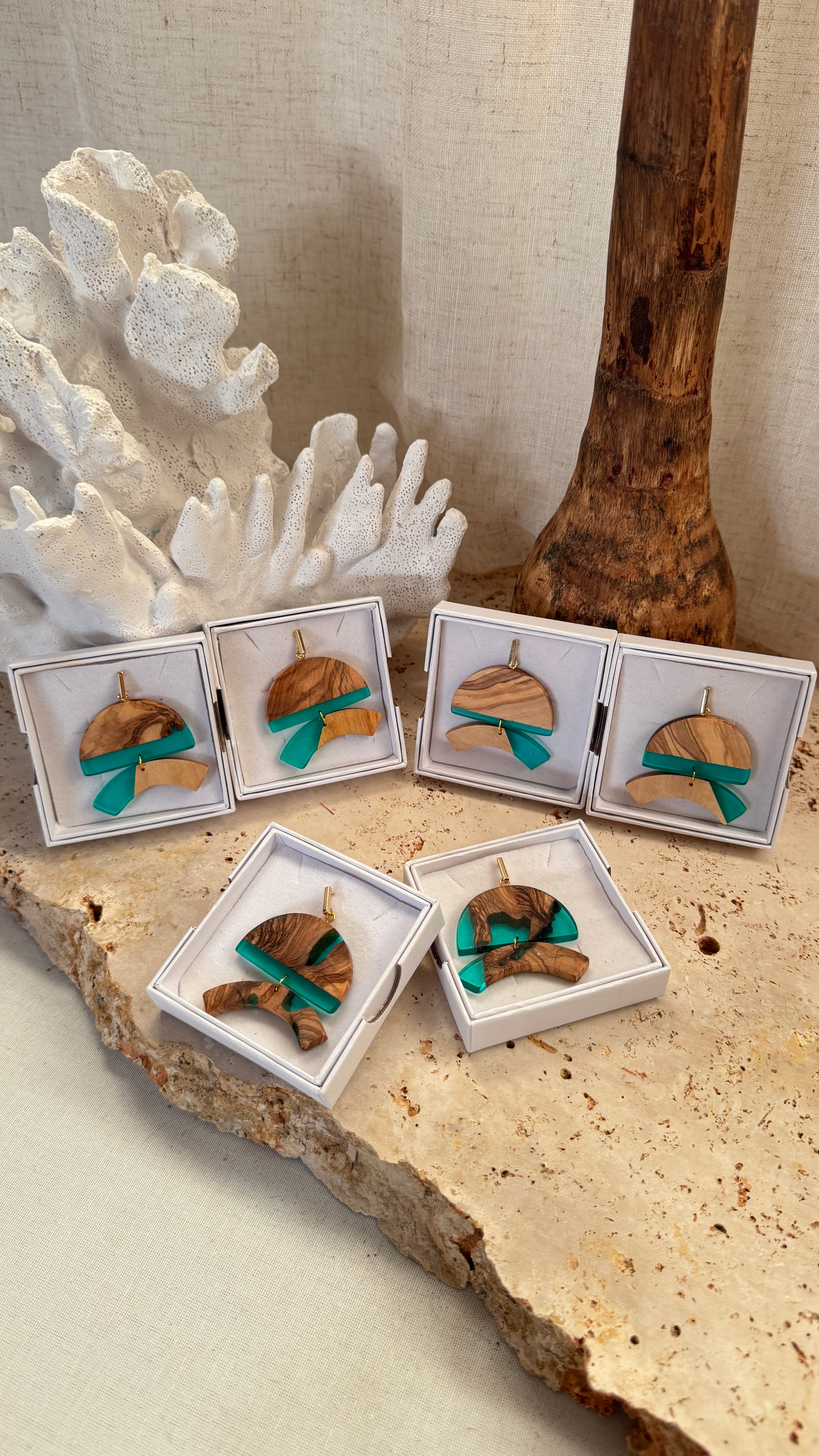 OLEA PENDIENTES INDALITOS