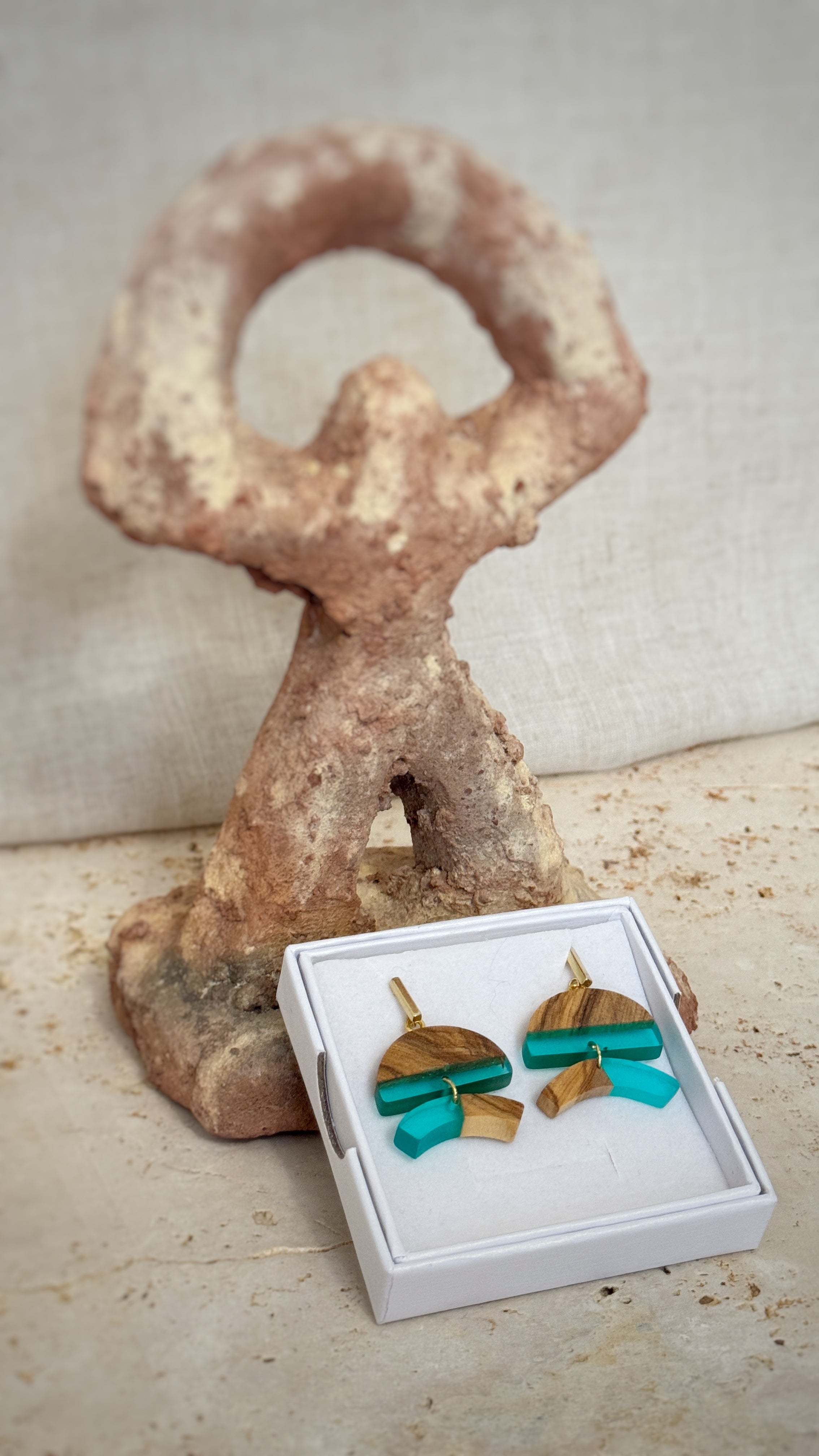 OLEA PENDIENTES INDALITOS