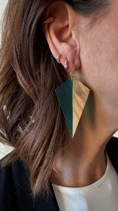 OLEA PENDIENTES DIAMOND