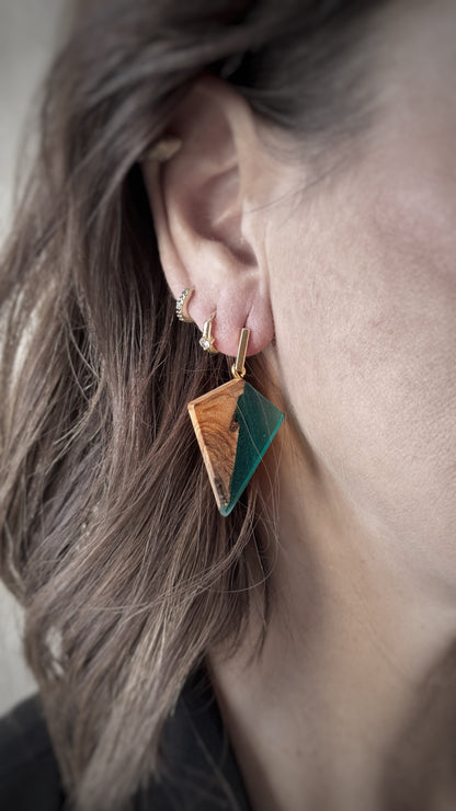 OLEA PENDIENTES DIAMOND