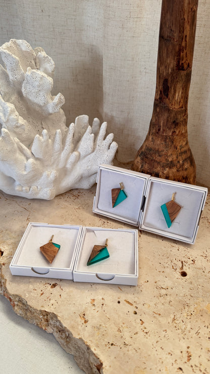 OLEA PENDIENTES DIAMOND