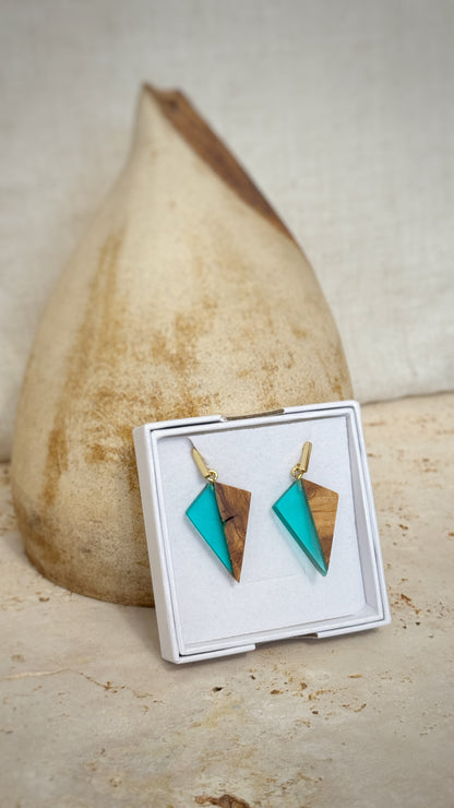 OLEA PENDIENTES DIAMOND