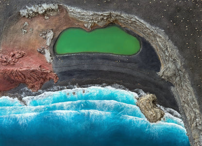 LÁMINA CHARCO DE LOS CLICOS - Lanzarote