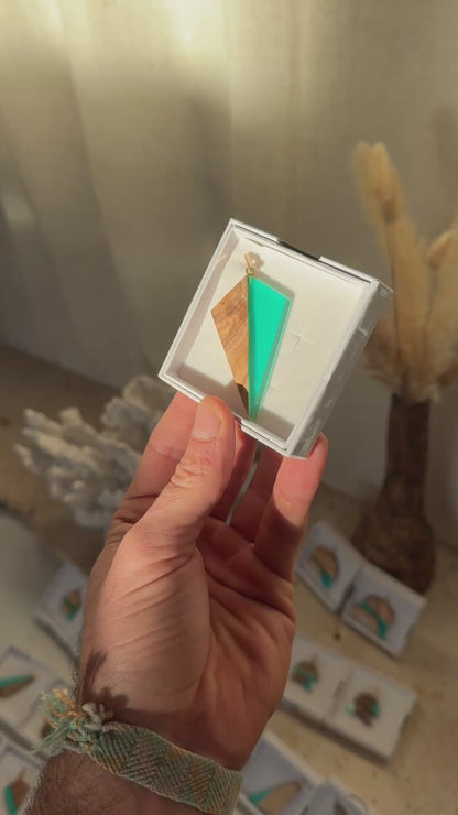 OLEA PENDIENTES DIAMOND